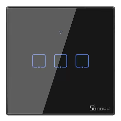 Pay Only $23.99 For Sonoff T3eu3c Intelligent Switch Ac 100-240v 3 Gang Tx Series Wifi Wall Switch 433mhz Rf Remote Controlled Wifi Switch With This Coupon Code At Geekbuying