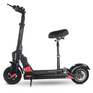 Pay Only $444.80 For Bogist C1 Pro Folding Electric Scooter 10 Inch Tire 500w Motor 48v 13ah Battery Bms Shockproof And Stab-proof With Removable Seat - Black With This Coupon Code At Geekbuying