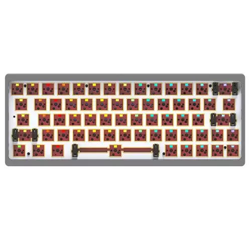 Order In Just $85.99 Ajazz Ac064 Diy Hot Swappable Rgb Mechanical Keyboard Full 64 Key Anti-ghosting Nkro For Windows Gaming Pc With This Discount Coupon At Geekbuying