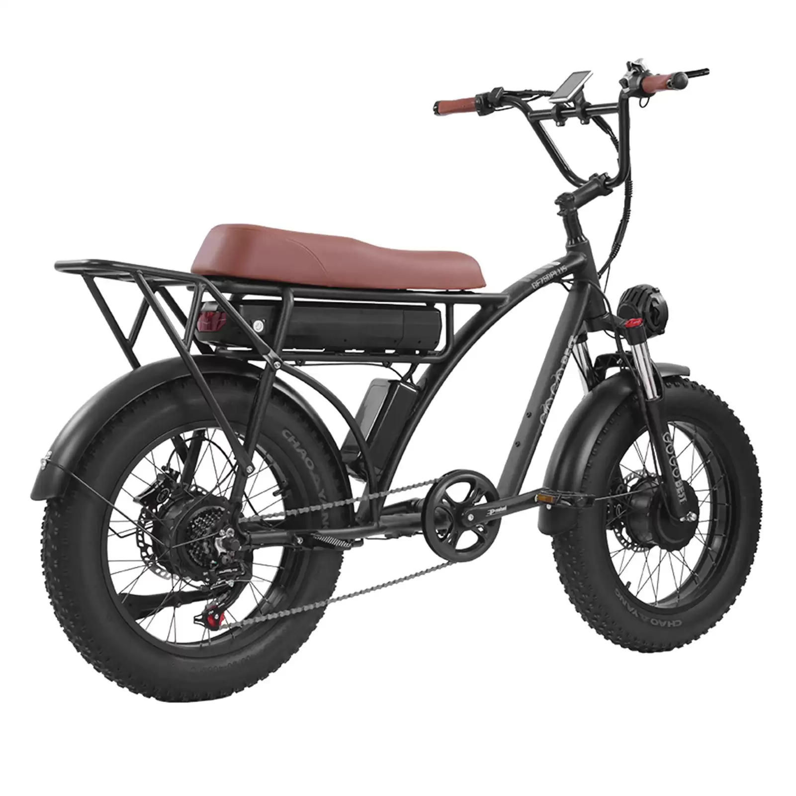 Order In Just $1539.99 [Eu Warehouse] Gogobest Gf750 Plus 20x4 Inch Fat Tire Electric Bike Dual 1000w Motor At Tomtop