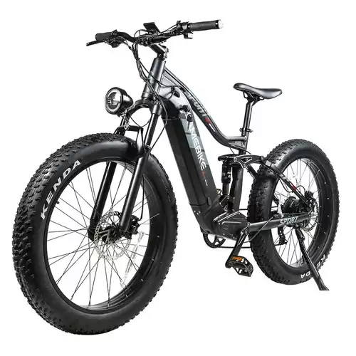 Pay Only $1649.99 For Samebike Rs-a08 Electric Mountain Bike 26*4.0'' Kenda Fat Tires 48v 17ah Samsung Battery 750w Bafang Motor 35km/h Max Speed Shimano 7 Speed Gear Double Suspension System - Black With This Coupon Code At Geekbuying