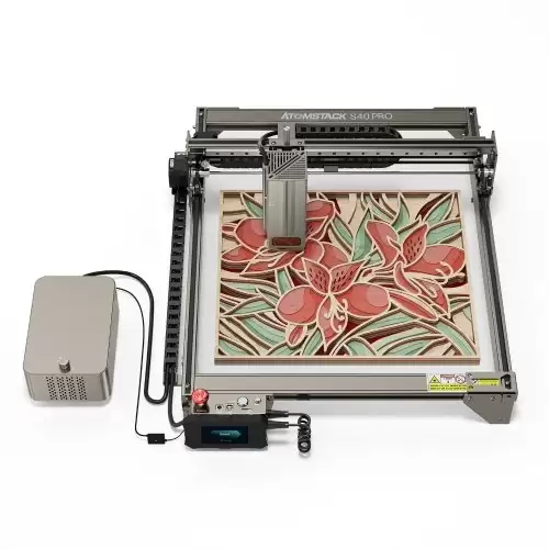 Pay Only € 909 For Atomstack S40 Pro 40w Laser Engraver With Dual Air Assist Pump 600mm/S Ultra High Speed At Cafago