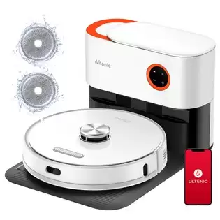 Order In Just $309.99 Ultenic T10 Pro Robot Vacuum Cleaner With Self Emptying Station, 4000pa Suction, Dual Spinpower Mopping, 3.3l Dustbag, Lidar Navigation, Carpet Boost, 5200mah Battery, Max 200 Mins Runtime, App/voice Control With This Discount Coupon At Geekbuying