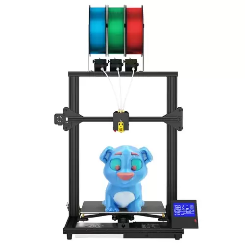 $50.99 Off For Zonestar Z8pm3 3-in-1-out Color-mixing 3d Printer, 32bit Mainboard, Auto Leveling, Titan Extruder, Filament Sensor, 300*300*400mm With This Discount Coupon At Geekbuying