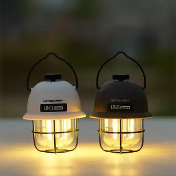 Get Upto 10% Off On Nitecore Lr40 Camping Light Usb C Rechargeable Tent Lantern 100lm Runtime 65 Hours 3 Light Sources