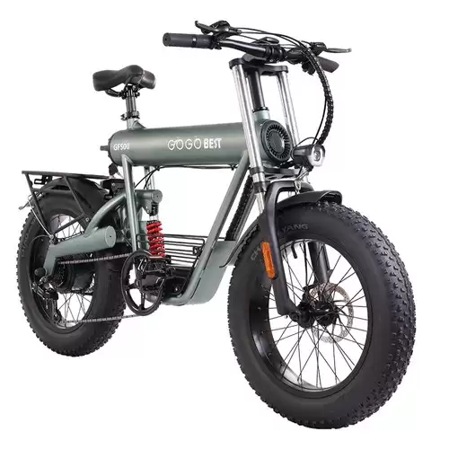 Order In Just €1129.99 Gogobest Gf500 Electric Bicycle 20*4.0 Inch Fat Tire 750w Motor 45km/h Top Speed 48v 20ah Battery 90-100km Max Range Shimano 7-speed Transmission Dual Disc Brake With This Discount Coupon At Geekbuying