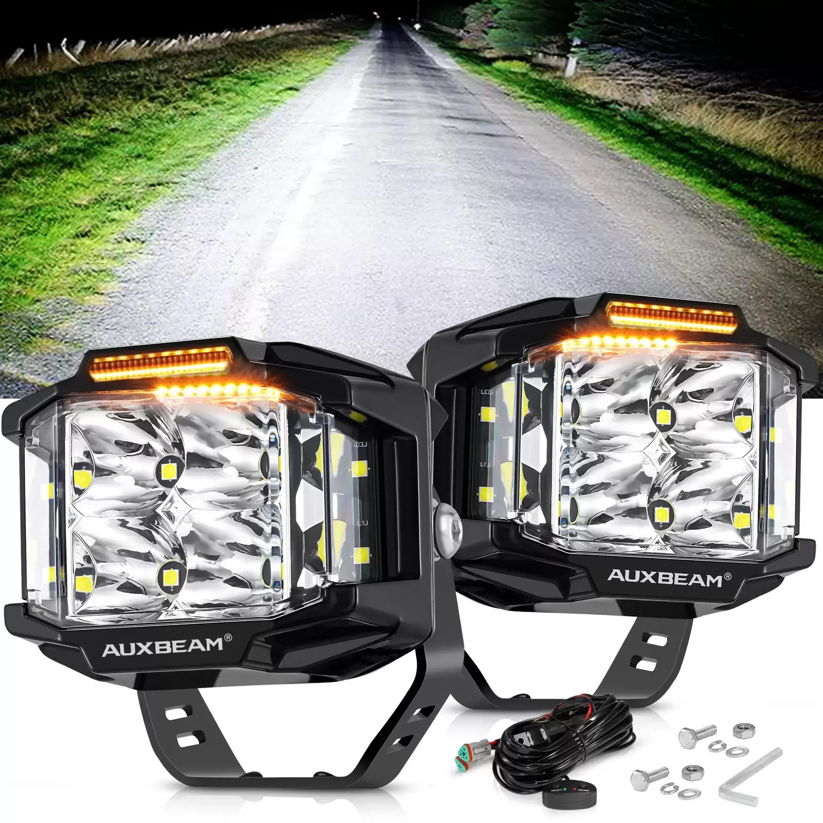 Take Flat 15% Off V-Max Series Led Pods Light With This Auxbeam Discount Voucher
