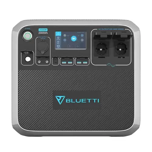 Pay Only $1099.00 For Bluetti Poweroak Ac200p 2000wh/2000w Power Station 5 Flexible Recharging Ways Bms Dc & Ac Output - Black With This Coupon Code At Geekbuying