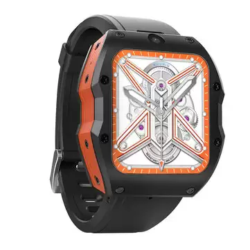 Get Upto 10% Off On Rogbid Model X 2.1 Inch Hd 400+454 Pixels 4g Lte 4gb+128gb Gps 13mp+5mp Dual Camera Ip68 Waterproof Face Unlock Ceramic Smart Watch Phone