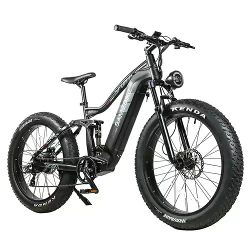 Pay Only $1639.99 For Samebike Rs-a08 Electric Mountain Bike 26*4.0'' Fat Tires 17ah Battery 750w Motor 35km/h Max Speed Shimano 7 Speed Gear With This Coupon Code At Geekbuying