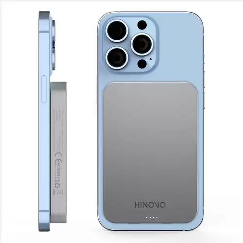 Pay Only $33.99 For Hinovo Mb1-10000 Wireless Portable Charger 10000mah Magnetic Power Bank Wireless Magnetic Juice Battery Pack, Compatible With Magsafe Magnetic Phone Case, Wireless Charging Battery Pack For Iphone 14/13/12 Series Fast-charging Ultra Slim & Light With This Coupon Code At Geekbuyin
