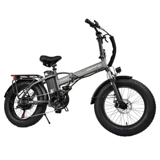 Order In Just $817.40 Baolujie Dz2001 Folding Electric Bike, 20*4.0 Inch Fat Tires 48v 12ah Battery 500w Motor 45km/h Max Speed 30-40km Range Disc Brake - Grey With This Discount Coupon At Geekbuying