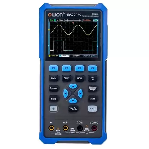 Pay Only $255.00 For Owon Hds2202s 3 In 1 Digital Oscilloscope Multimeter Signal Generator, 200mhz Bandwidth, 1gsa/s Sampling Rate, 20000 Counts - Eu Plug With This Coupon Code At Geekbuying
