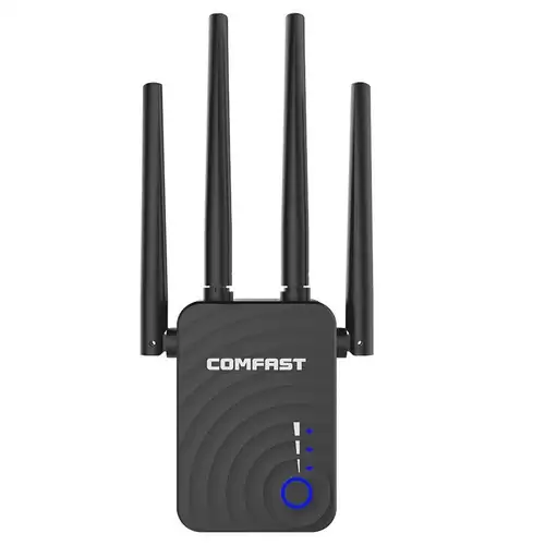 Order In Just $27.99 Comfast 1200mbps Wireless Extender Wifi Repeater/router Dual Band 2.4 & 5.8ghz 4 Wifi Antenna Signal Amplifier - Eu With This Discount Coupon At Geekbuying