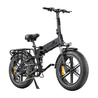 Pay Only £1249.00 For Engwe Engine Pro Folding Electric Bicycle 20*4'' Fat Tire 750w Brushless Motor 48v 16ah Battery 45km/h Max Speed - Black With This Coupon Code At Geekbuying