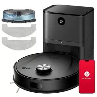 Pay Only €229.99 For Ultenic T10 Lite Robot Vacuum Cleaner With Lidar Navigation, 4500pa Suction, Self-empty, Matrix Clean, Up To 180min Runtime, 2l Dustbin, App Control/alexa/siri/ifttt, For All Floors Pet Hair With This Coupon Code At Geekbuying