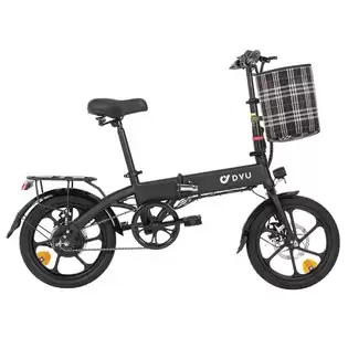 Order In Just €459.00 Dyu A1f Pro Folding Electric Bike, 250w Motor, 36v 7.5ah Battery, 16*1.75-inch Tire, 25km/h Max Speed, 40km Max Range, Front & Rear Disc Brakes, Lcd Display With This Discount Coupon At Geekbuying