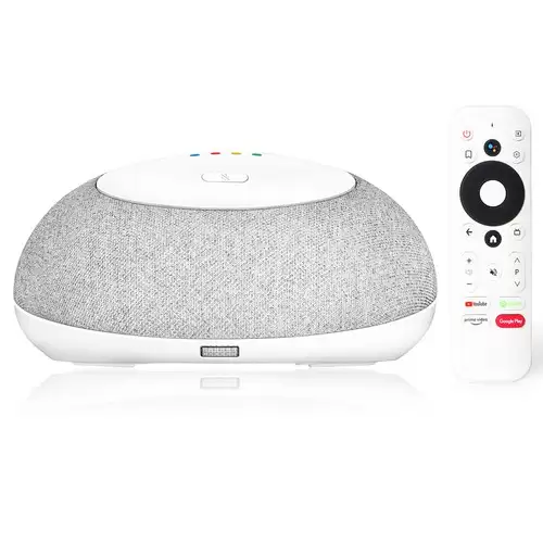 Order In Just $136.54 Mecool Home Plus Ka1 4gb/32gb Tv Box Smart Speaker Combo, Amlogic S905x4, Google Assistant, 4k Streaming, Smart Home Control With This Coupon At Geekbuying