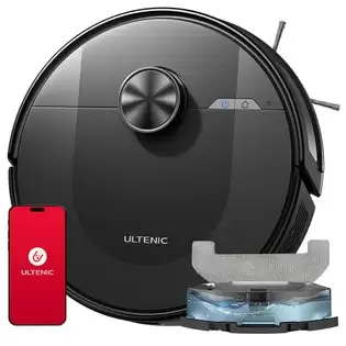 Pay Only $181.21 For Ultenic D10 Robot Vacuum Cleaner, 15min Lidar Quick Map, 4000pa Suction, 120min Runtime, Carpet Auto-boost, No-go Zone, Time Scheduled, Siri/alexa/app Remote Control, For Hardwood, Tiles, Carpet, Etc. With This Coupon Code At Geekbuying