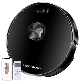 Pay Only $206.56 For Liectroux Xr500 Robot Vacuum Cleaner Lds Laser Navigation 6500pa Suction 2-in-1 Vacuuming And Mopping Y-shape 3000mah Battery 280mins Run Time App Alexa & Google Home Control - Black With This Coupon Code At Geekbuying