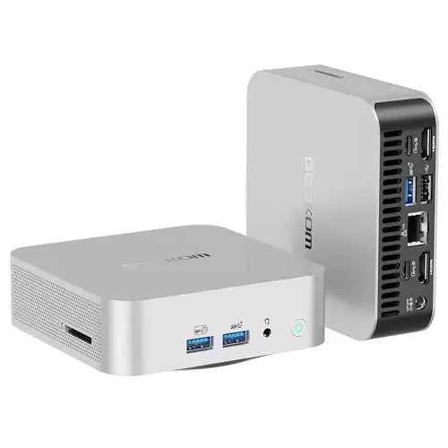 Pay Only $649 For Geekom A8 Ai Mini Pc, Amd Ryzen 7 8845hs 8 Cores Max 5.1ghz, 32gb Ram 1tb Ssd, Usb3.2 Type-c (8k@30hz) + Usb4.0 Type-c (8k@30hz) + 2*hdmi 2.0 (4k@60hz) Four Screen Display, Wifi 6e Bluetooth 5.2, 3*usb3.2 Type-a 1*usb2.0 1*rj45 1*headset Jack With This Coup