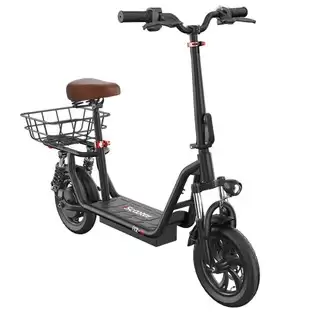 Order In Just $327.61 Iscooter I12 Electric Scooter With Seat & Rear Basket, 500w Motor, 36v 7.5ah Battery, 12-inch Pneumatic Tire, 25km/h Max Speed, 35km Max Range, Dual Disc Brakes, Dual Shock Absorption With This Discount Coupon At Geekbuying