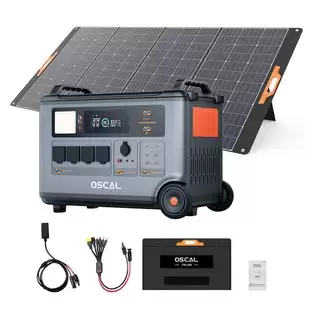 Order In Just $2,572.38 Blackview Oscal Powermax 6000 6000w Rugged Power Station + Blackview Oscal Pm400 400w Foldable Solar Panel With This Discount Coupon At Geekbuying