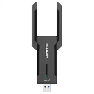Pay Only €22.99 For Comfast Cf-972ax Wifi 6 Adapter Gaming Wireless Adapter, Triple Band 5374mbps Usb 3.0 Free Driver Plug And Play Wifi Dongle, Supports Ap Mode With This Coupon Code At Geekbuying