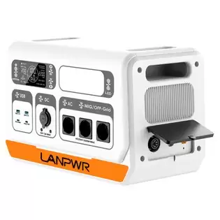 Order In Just €1099.00 Lanpwr 2200pro Portable Power Station, With On-grid Inverter, Support 200w/400w/600w/800w, 2200w Max. Ac Output With This Discount Coupon At Geekbuying