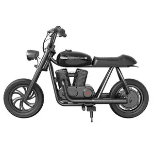 Pay Only $259.47 For Hyper Gogo Pioneer 12 Basic Edition Electric Chopper Motorcycle For Kids 24v 5.2ah 160w With 12'x3' Tires, 12km Top Range - Black With This Coupon Code At Geekbuying