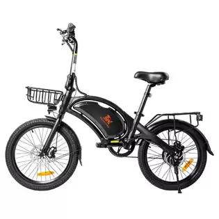 Pay Only $604.85 For Kukirin V1 Pro Electric Bike 20 Inch Tires 48v 350w Motor 45km/h Max Speed 7.5ah Battery 45km Range 120kg Max Load Dual Disc Brake + Electric Brake With Front Basket & Rear Rack With This Coupon Code At Geekbuying