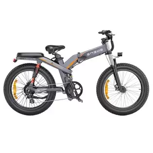 Pay Only $1,510.96 For Engwe X24 Electric Bike 24*4.0 Inch Fat Tire 50km/h Max Speed 48v 1000w Motor 19.2ah Battery For 100km Range 150kg Load Shimano 8-speed Dual Hydraulic Disc Brake - Grey With This Coupon Code At Geekbuying