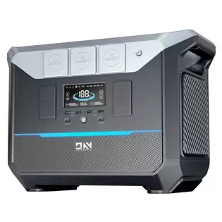 Pay Only $792.41 For Daranener Neo2000 Portable Power Station, 2073.6wh Lifepo4 Battery Solar Generator, 2000w Ac Output, 1.8 Hours Full Charge, 14 Ports, Wireless Charging, For Outdoors Camping, Travel, Rv, Home Emergency With This Coupon Code At Geekbuying