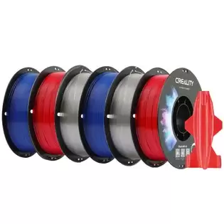 Order In Just €59.99 6kg Creality Cr-petg Filament - (2kg Transparent + 2kg Transparent Blue + 2kg Red) With This Discount Coupon At Geekbuying