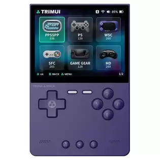 Order In Just €57.99 Trimui Brick Handheld Game Console, 3.2-inch 1024*768 Ips Screen, 8gb Emmc Storage, 5 Hours Battery Life, Type-c Fast Charging - Purple With This Discount Coupon At Geekbuying