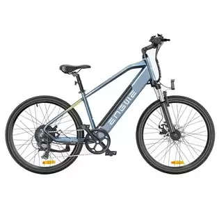 Order In Just $839.00 Engwe P26 Mountain Bike 26 Inch Tire 48v 500w Motor 45km/h Max Speed 13.6ah Battery 86km Range Shimano 7-speed Gear Front Suspension Electric Bike - Blue With This Discount Coupon At Geekbuying