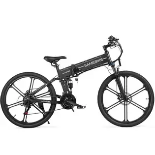 Pay Only €809.00 For Samebike Lo26 Ii Smart Folding Electric Moped Bike 500w Motor 10ah Battery Max 35km/h Shimano 21 Gear Pure Electric Mode 35-40km Max Range 26 Inch Magnesium Alloy Rim Wheel - Black With This Coupon Code At Geekbuying