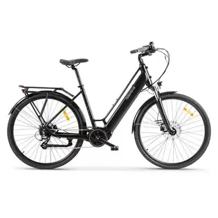 Pay Only $1,193.14 For Magmove Ceh55m 28 Inch City Electric Bike Bafang Mid-drive 250w Motor 25km/h Speed 36v 13ah Lishen Detachable Battery 100km Max Range 150kg Load Double Disc Brakes Shimano 8-speed Gear Front Shock Absorption - Step Thru With This Coupon Code At Geekbuy