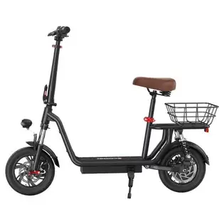 Pay Only $343.51 For Iscooter I12 Folding Electric Scooter With Seat & Rear Basket, 500w Motor, 25km/h 36v 7.5ah Bms Battery, 12-inch Pneumatic Tire, 35km Max Range, Dual Disc Brakes, Dual Shock Absorption, Led Display & Bell With This Coupon Code At Geekbuying