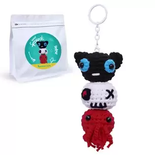 Pay Only $10.59 For Nestledcrafts Halloween Crochet Kit For Beginners, Amigurumi Knitting Kit, With Step-by-step Video Tutorials - Spookpals With This Coupon Code At Geekbuying