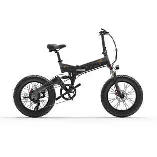 Order In Just €1199.00 Bezior Xf200 Folding Electric Bike 48v 15ah Battery 1000w Motor 20x4.0 Inch Fat Tire Aluminum Alloy Frame Shimano 7-speed Shift Max Speed 40km/h 130km Power-assisted Mileage Range Lcd Display Ip54 Waterproof - Black With This Discount Coupon At Geekbuy