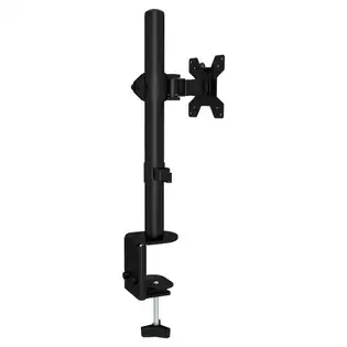 Pay Only €34.99 For M061 Single Monitor Stand For 13-27 Inch Screens, 360 Rotatable, 90 Tilt, 100-400mm Adjustable Height, Vesa 75x75/100x100mm, C-clamp Installation With This Coupon Code At Geekbuying