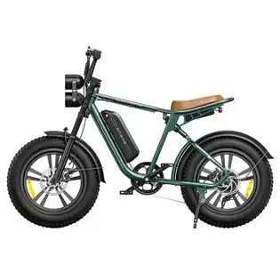 Pay Only $1,015.72 For Engwe M20 Electric Bike 20*4.0'' Fat Tires 750w Brushless Motor 45km/h Max Speed 48v 13ah Battery 75km Range Double Disc Brake Shimano 7-speed Gears Dual Shock Systems - Green With This Coupon Code At Geekbuying