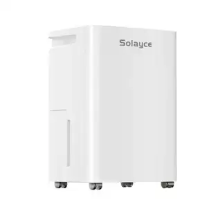 Pay Only $122.15 For Solayce Pd12r-02ee Dehumidifier 12l/24h, 3.2l Large Water Tank, Digital Humidity Display, Coverage Area 35(376 Sq. Ft), 24h Timer, Ideal For Laundry Drying, Bedroom, Basement, Garage & Kitchen With This Coupon Code At Geekbuying