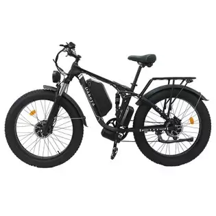 Pay Only $1,285.65 For Dakeya Da03 Electric Bike, 1000w*2 Motor, 48v 22.4ah Battery, 26*4-inch Tires, 56km/h Max Speed, 105km Range, Front & Rear Hydraulic Disc Brakes, Full Suspension System, Shimano 7-speed, 160kg Max Load With This Coupon Code At Geekbuying