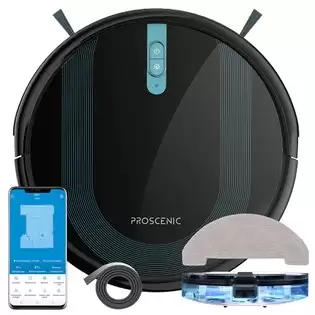 Pay Only $130.45 For Proscenic 850t Smart Robot Cleaner 3000pa Suction Three Cleaning Modes 250ml Dust Collector 200ml Electric Water Tank Alexa Google Home App Control - Black With This Coupon Code At Geekbuying