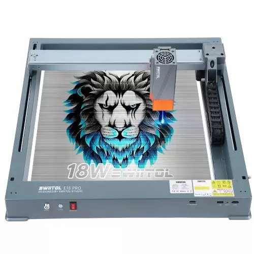 Pay Only $ 339 For Swiitol E18 Pro 18w Laser Engraver Integrated Structure 36000mm/Min High Speed With This Discount Coupon At Cafago
