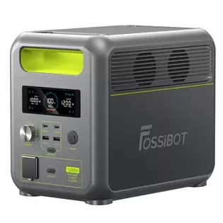 Order In Just $438.56 Fossibot F1200 Portable Power Station, 1024wh Capacity, 1200w Rated Power, 3 Led Light Modes, 7 Output Ports, Bms Protection, <10ms Switchover, 5 Gears Input Regulator, Ev-grade Lifepo4 Battery, 4000+ Cycle Times With This Discount Coupon At Geekbuying