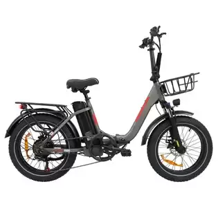 Pay Only €749.00 For Baolujie Dz2030 Electric Bike, 20*4.0 Inch Fat Tire 500w Motor 48v 13ah Removable Battery 40km/h Max Speed 35-45km Range Shimano 7-speed - Grey With This Coupon Code At Geekbuying