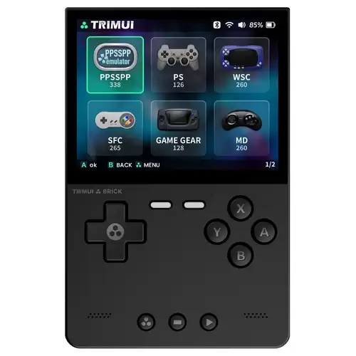 Order In Just $59.44 Trimui Brick Handheld Game Console, 3.2-inch 1024*768 Ips Screen, 8gb Emmc Storage, 5 Hours Battery Life, Type-c Fast Charging - Black With This Coupon At Geekbuying